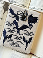 Handmade Embroidery Dragons Kindle Sleeve – Padded E-Reader Cover, Fabric Book Protector