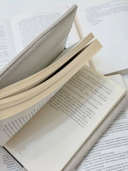 Dragons Embroidery Adjustable Book Cover – Handmade Padded Fantasy Book Sleeve