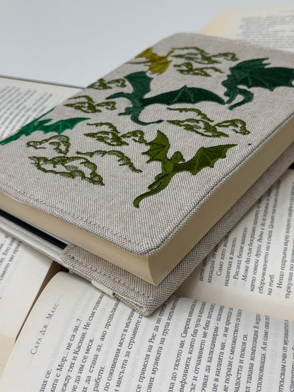 Embroidery Padded Adjustable Book Cover | Lullaby Crafts World