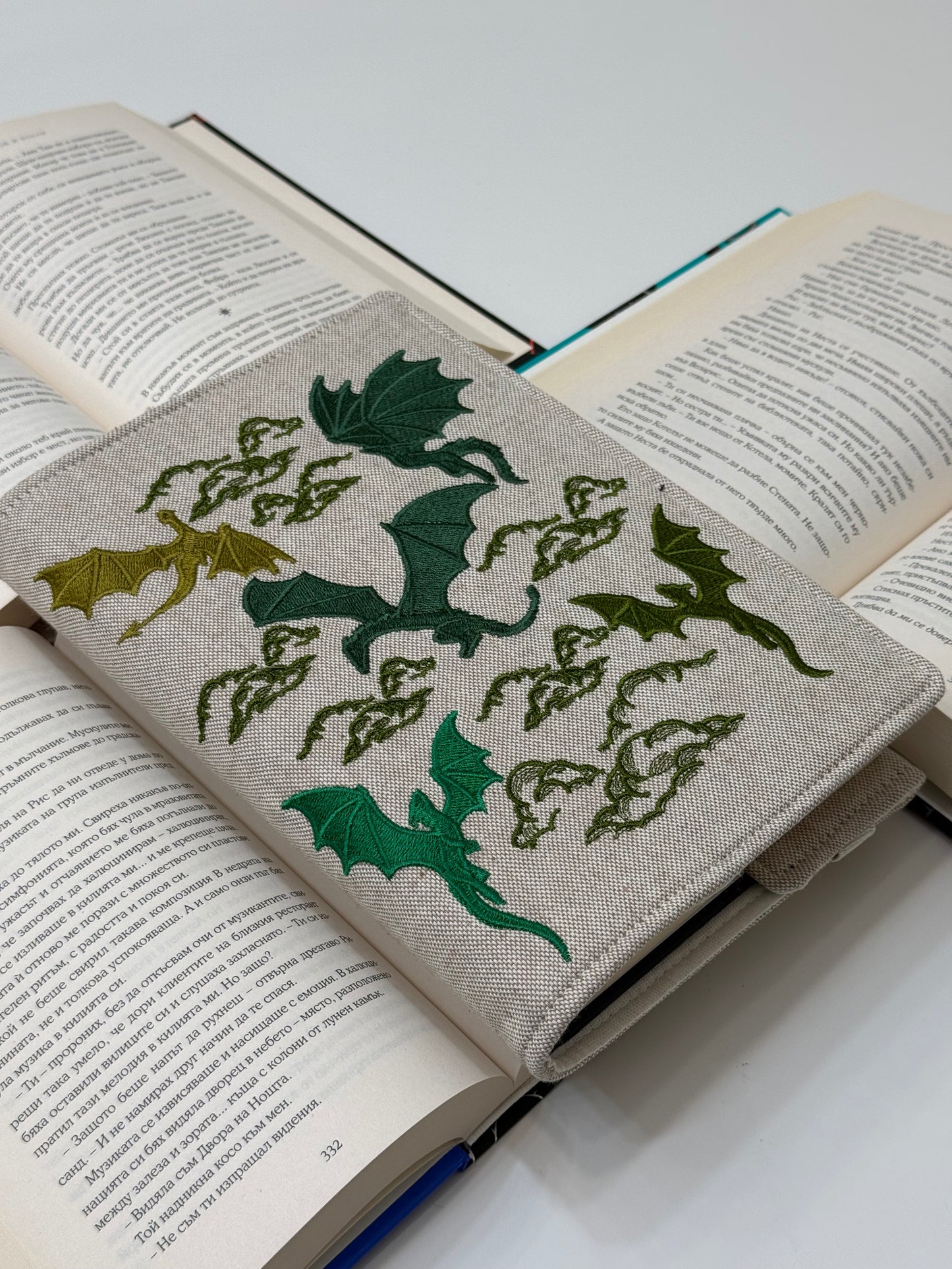 Embroidery Padded Adjustable Book Cover | Lullaby Crafts World