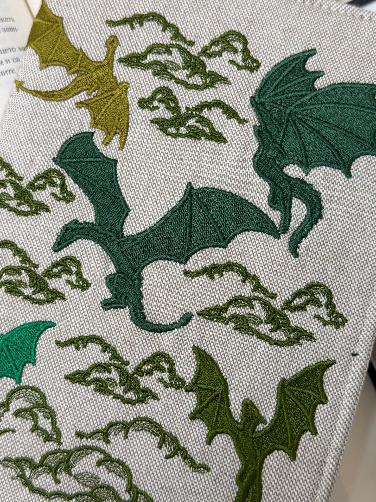 Embroidery Padded Adjustable Book Cover | Lullaby Crafts World