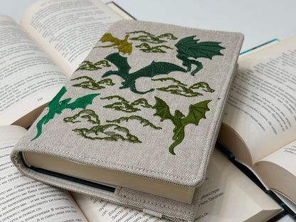 Embroidery Padded Adjustable Book Cover | Lullaby Crafts World