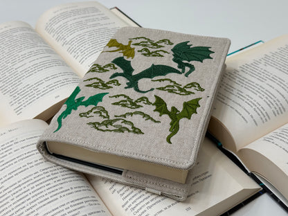 Embroidery Padded Adjustable Book Cover | Lullaby Crafts World